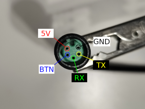 M7 Female Connector Pinout (Brightway) M7 Female Connector Pinout (Brightway)